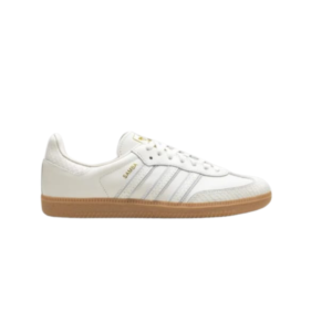 Zapatilla Blanca suela marron