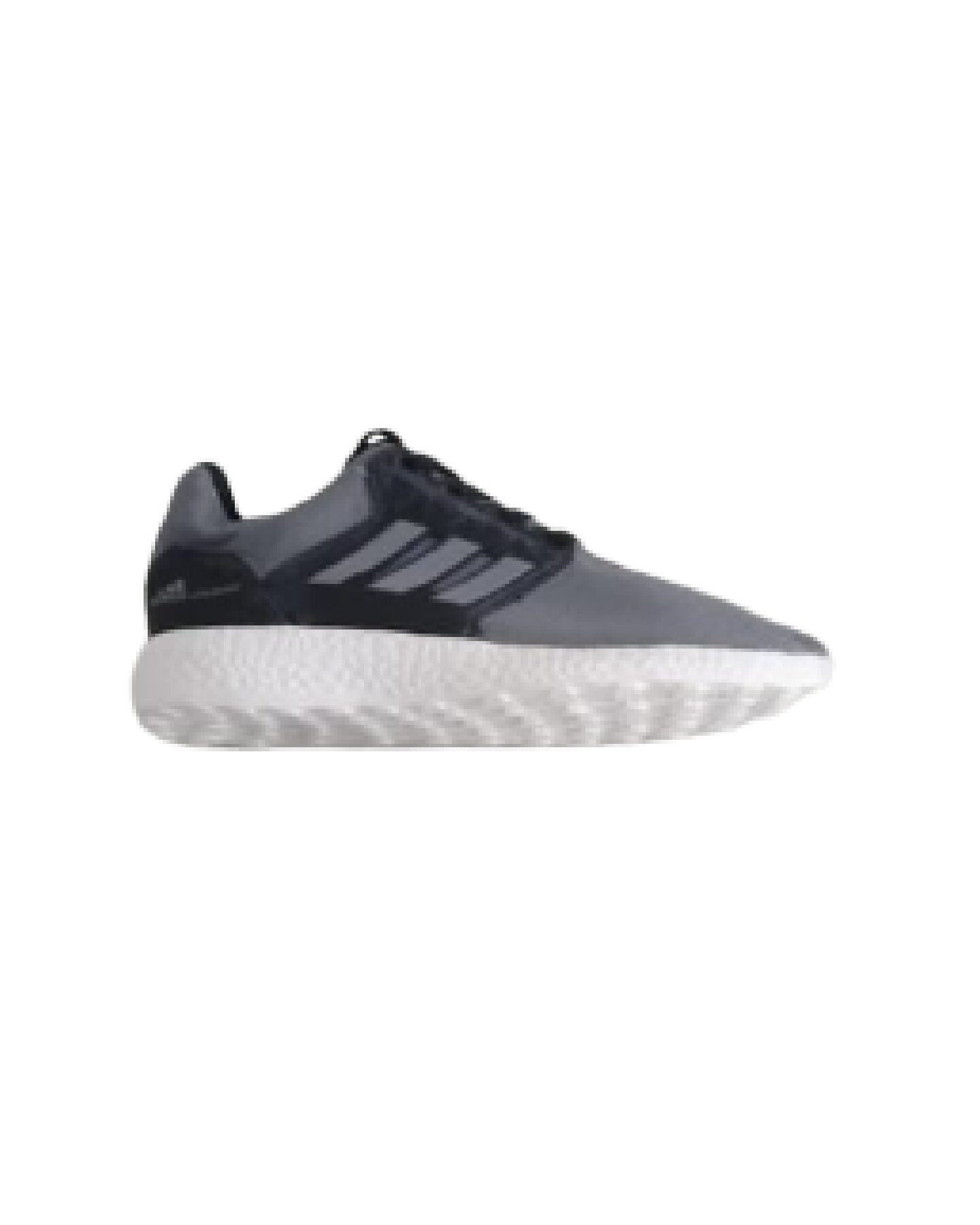 Zapatillas grises con tiritas