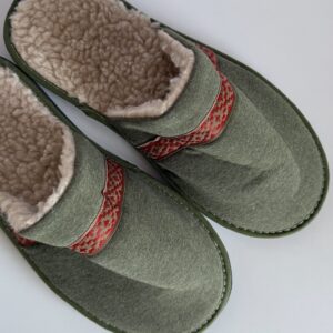 Pantuflas Verdes